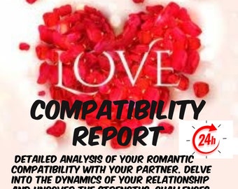 Unlock the Secrets of Love Compatibility: Your Comprehensive Guide and Analysis, Astrology Reading, Synastry Reading, Love Reading