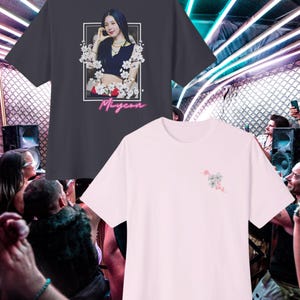 I-DLE Miyeon Oversized Boxy Shirt | Gidle | (G)-Idle | Neverland | Fan-Made | Kpop | Gift | K-pop | Aesthetic | Casual | Street Wear | KCON