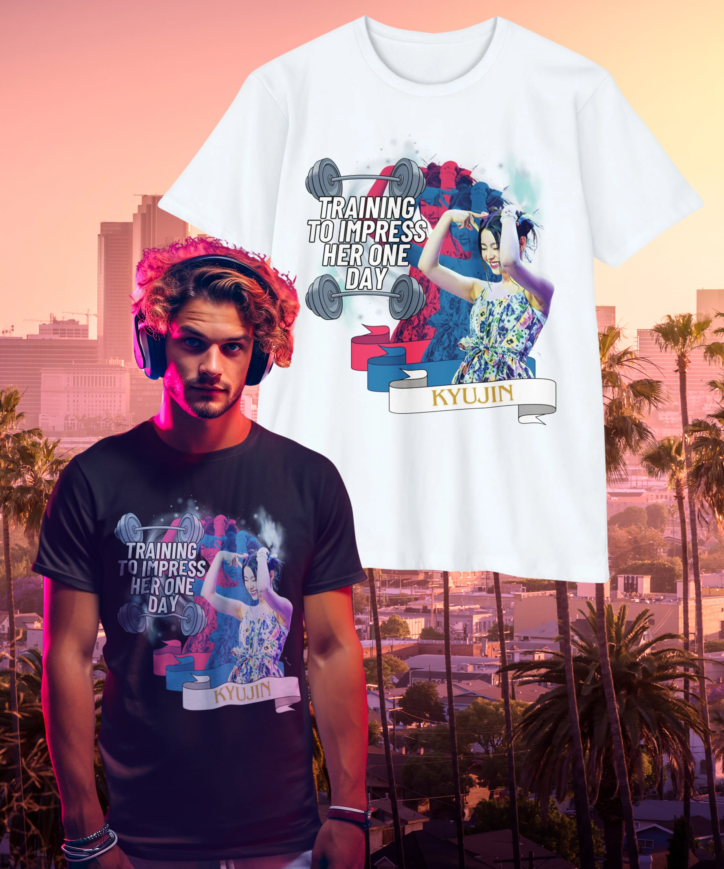 NMIXX Kyujin Shirt | NSWER | Workout | Kpop | Gift | KCON | K-pop 