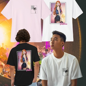 Kiss of Life Julie Oversized Boxy Shirt | Kissy | Haneul | Natty | Belle | Kpop | Gift | K-pop | Unisex | Artistic | Casual | Street Wear