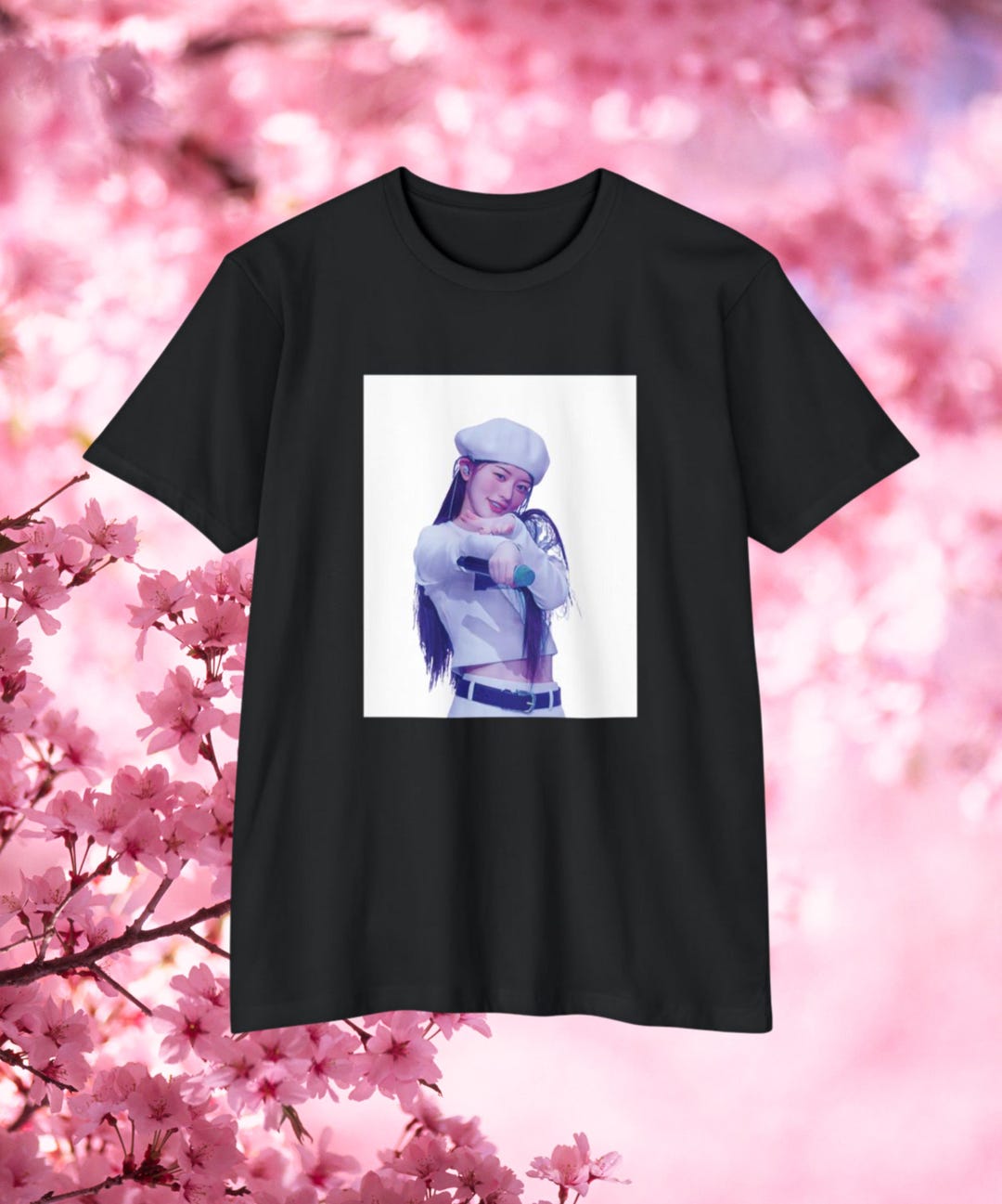 Illit Minju Shirt | Glit | KCON | Aesthetic | Workout | Fan Made