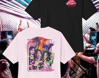 I-DLE Oversized Boxy Shirt | Gidle | (G)-Idle | Neverland | Fan-Made | Kpop | Gift | K-pop | Aesthetic | Casual | Street Wear | KCON