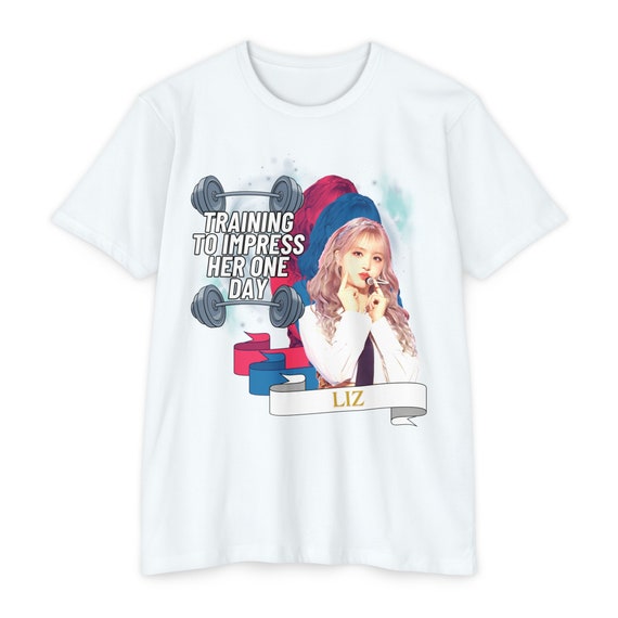 IVE DIVE into IVE ソウルコン Tシャツ リズ IVE Liz シャツ | DIVE | Kpop | ギフト | アート | K-pop | ユニ