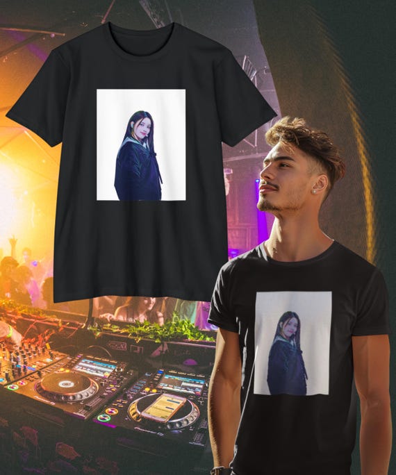Illit Yunah Shirt | Glit | KCON | Aesthetic | Workout | Fan Made