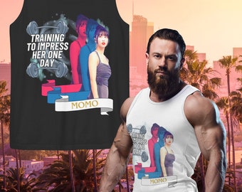 Twice Momo Tank Top | Once | Workout | Kpop | Gift | KCON | K-pop | aesthetic | street wear | Simple | Casual | Athletic | OT9 | Tee