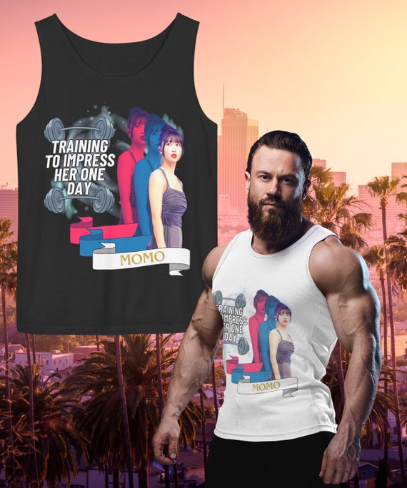 TWICE モモ タンクトップ | ONCE | ワークアウト | Kポップ | ギフト TWICE モモ タンクトップ | ONCE | ワークアウト | Kポップ | ギフト