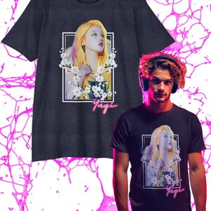 I-DLE Yuqi shirt | Gidle | (G)-Idle | Neverland | Fan-Made | Kpop | Gift | Art | K-pop | Aesthetic | Casual | Street Wear | Simple | KCON