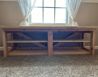 Window Bench | Entryway Bench | Outdoor Bench | Cubby | Storage