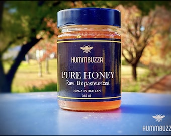 Pure. Raw. Unadulterated. Australian Honey. Beautiful wild flower honey with comb.