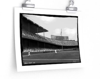 Briggs (Tiger) Stadium 1941 Painting - Digital Print