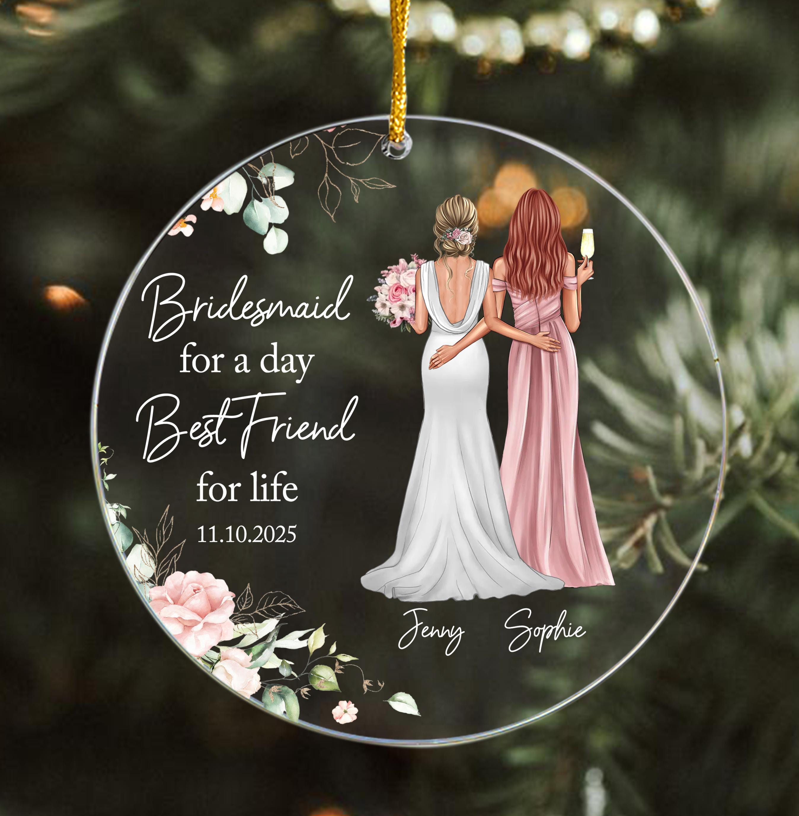 bridesmaid dress ornaments Grace Loves Lace Anya Eco Gold