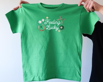St Patricks Day Baby Tee, St Patty's Day Shirt, Lucky 7 Shirt, Y2K Baby Tee, Lucky Shirt, 90s Baby Tee, Coquette Shirt, Irish Trend Shirt