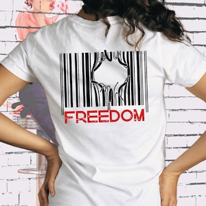 Frihet EAN - Unisex T-shirt för frihetsälskare