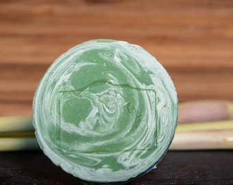 Natural soap lemongrass | vegan, refreshing, extra nourishing, 100% handmade in the Bavarian Forest