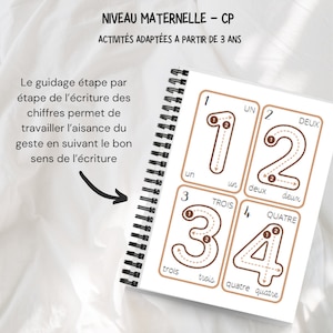 BUSY BOOK GRAPHISME Mon premier cahier d'activités Niveau maternelle / Cahier Montessori / Fiches à télécharger / Quiet book image 4