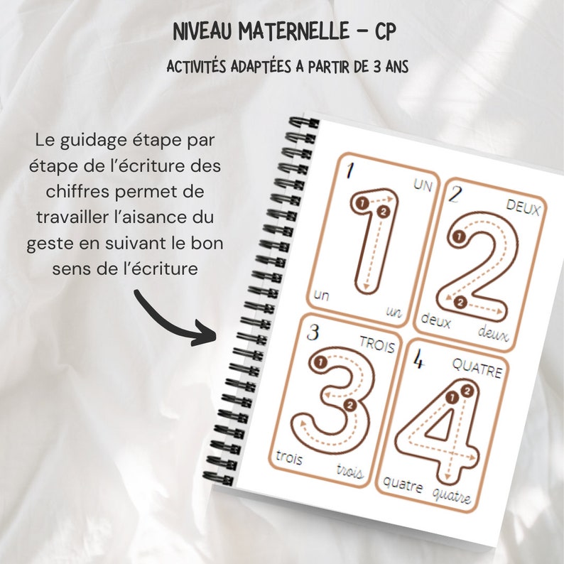 BUSY BOOK GRAPHISME Mon premier cahier d'activités Niveau maternelle / Cahier Montessori / Fiches à télécharger / Quiet book image 4