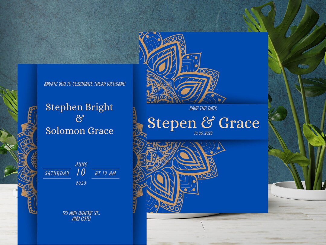 Ultimate Wedding Invitation Template Kit Create Your Dream Wedding