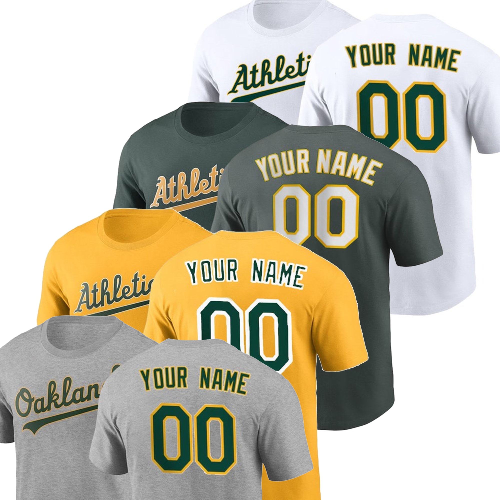 Oakland Athletics Nike Triple Black Jersey - Mens