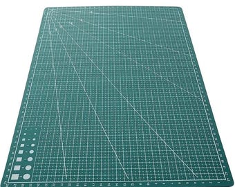 A5 Self Healing Cutting Mat for Crafts, Durable Engraving & Paper Carving Board for DIY Art, Sewing, Scrapbooking Handicraft