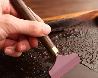 Heavy Duty Glue Spreaders, Polypropylene Adhesive Applicator Sticks for Leathercraft, Scrapbooking, Painting & DIY Crafts