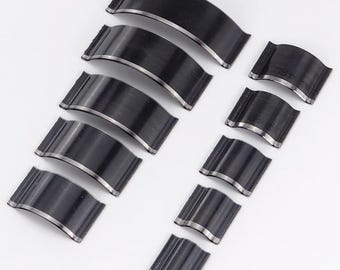 Leather Corner Punch Tool Set, DIY Round Leather Cutting & Hole Punch Mold for Rounded Corners