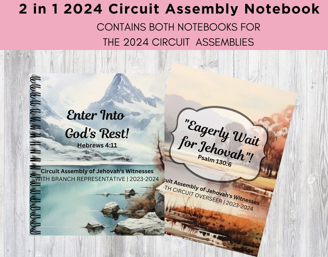 Circuit Assembly Notebooks JW 2024 Assemblies 2 in 1 Notebook Enter ...
