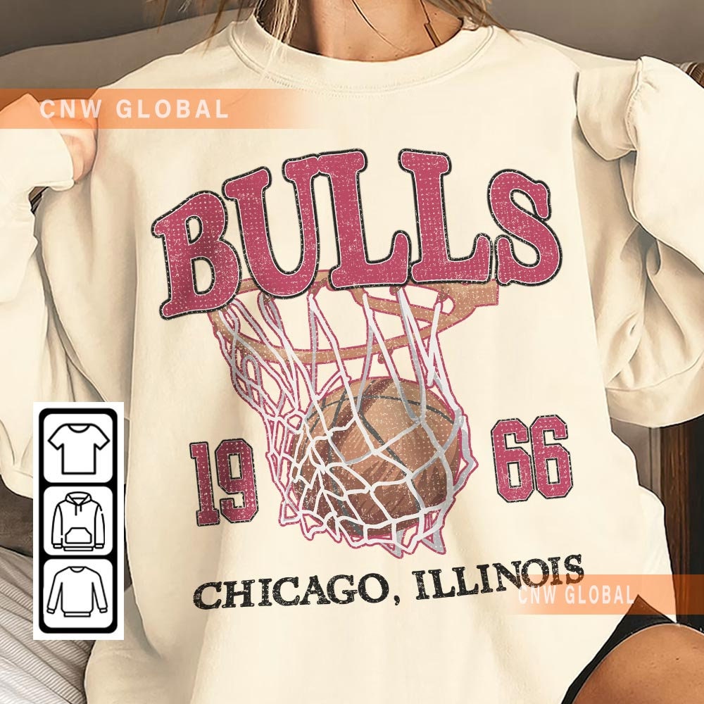 Michael Jordan Basketball Team Chicago Bulls Vintage T-shirt Design -  Corkyshirt