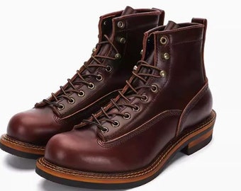 Men's Leather boots Craftsman's Choice Handcrafted Leather Boots for Men