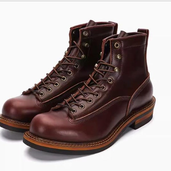 Men's Leather boots Craftsman's Choice Handcrafted Leather Boots for Men