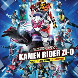 DVD Masked Kamen Rider ZI-O (Volume 1-49End +4Films) Engelse ondertiteling Alle regio's ~ Gratis DHL Express