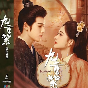 Chinese drama-dvd Blossom 九重紫(1-34End) Complete boxset, Engelse ondertiteling en alle regio's ~ gratis DHL Express
