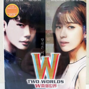 DVD Korean Drama Series W-Two Worlds Volume 1-16 End Complete TV Series English Subtitle All Region~ Complete Box Set~ DHL Express
