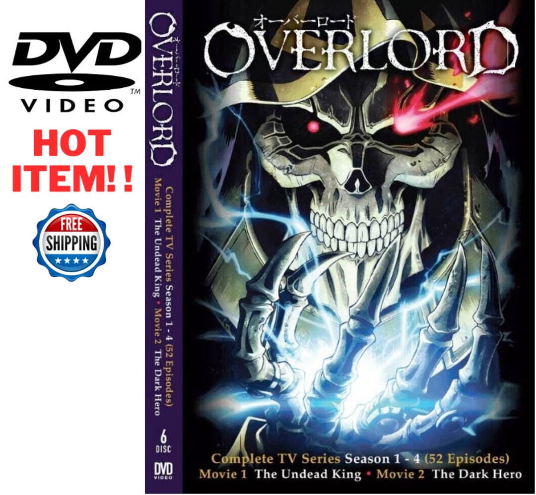 ENGLISH DUBBED Overlord Season 4 (Vol.1-13End) DVD All Region