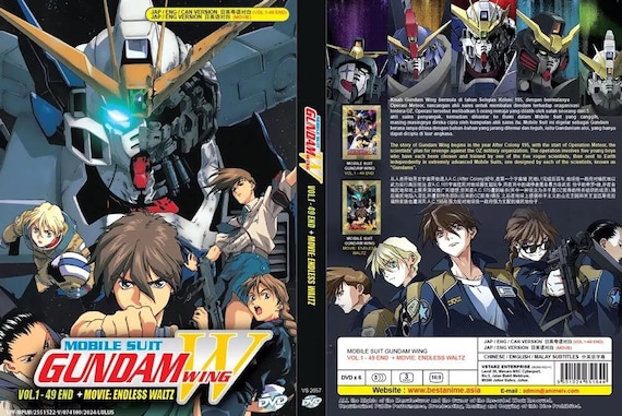 DVD Anime Mo. Su. Gundam Wing(1-49end+movie) DVD Complete Box Set