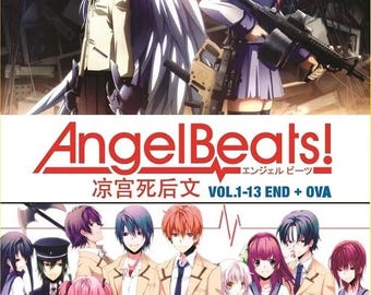 DVD Anime Angel Beats! Complete Tv Series (1-13 End +OVA)~ English