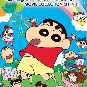 DVD Anime Crayon Shin-Chan Movies Collection 31-in-1, alle regio's en Engelse ondertitels ~ complete dvd-boxset ~ Gratis DHL Express