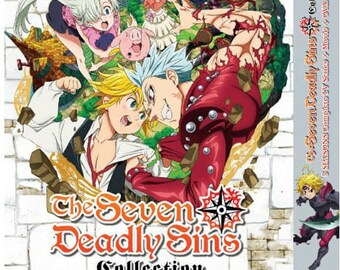 DVD ANIME THE SEVEN DEADLY SINS SEASON 2 VOL.1-24 EN ENGLISH SUBTITLE +  FREE DVD