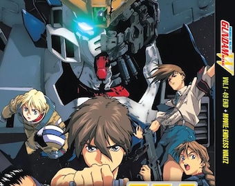 DVD Anime Mo. Su. Gundam Wing (1-49 End + Película) DVD Caja completa doblada al inglés y para todas las regiones ~ DHL Express