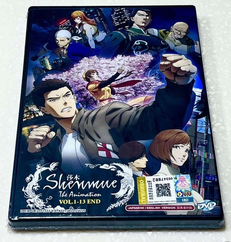 Shenmue the Animation (VOL.1 - 13 End) ~ All Region ~ English Version Anime DVD