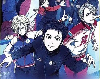DVD Anime Yuri!!! on Ice Complete Series (1-12 End) Complete Box