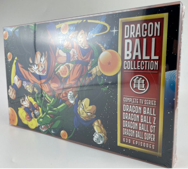 DVD Dragon Ball Eps 1-153End + Dragonball Z Ep 1-291End. English Dub. Dual  audio