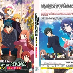 Dvd Anime Masamune-kun no Revenge Seizoen 1 + 2 (Volume 1-24 End) Engels nagesynchroniseerd en alle regio's: complete boxset ~ Gratis DHL Express