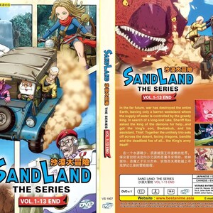 Dvd-anime Sand Land: The Series (1-13 End) Engels nagesynchroniseerd en alle regio's: dvd-anime complete boxset ~ Gratis DHL Express