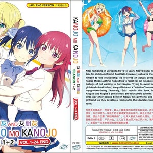 Dvd anime Kanojo Mo Kanojo seizoen 1+2 (1-24 einde) Engels nagesynchroniseerde dvd anime complete boxset ~ Gratis DHL Express