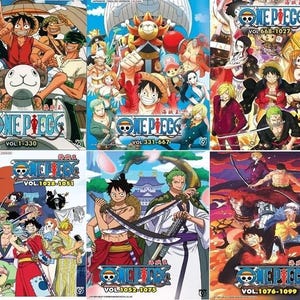 DVD Anime 0ne Piece TV Series Volume 1-1099 (6 Boxsets) English Dubbed And All Region-Complete Box Set ~DHL Express