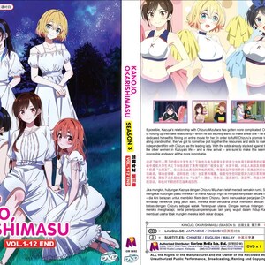 Dvd Anime ~ Engels nagesynchroniseerd ~ Kanojo, Okarishimasu Seizoen 3 (1-12 einde) Alle regio's ~ Gratis DHL Express