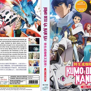 DVD Anime So I'm a Spider, so what? Kumo desu ga, Nani ka Vol. 1-24 End English Dubbed and All Region~ Complete boxset ~ Gratis DHL Express