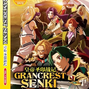 DVD Anime Record Of Grancrest War /Senki Complete Series (Volume 1-24) Complete Series  English Subtitle~Complete Box Set-DHL Express