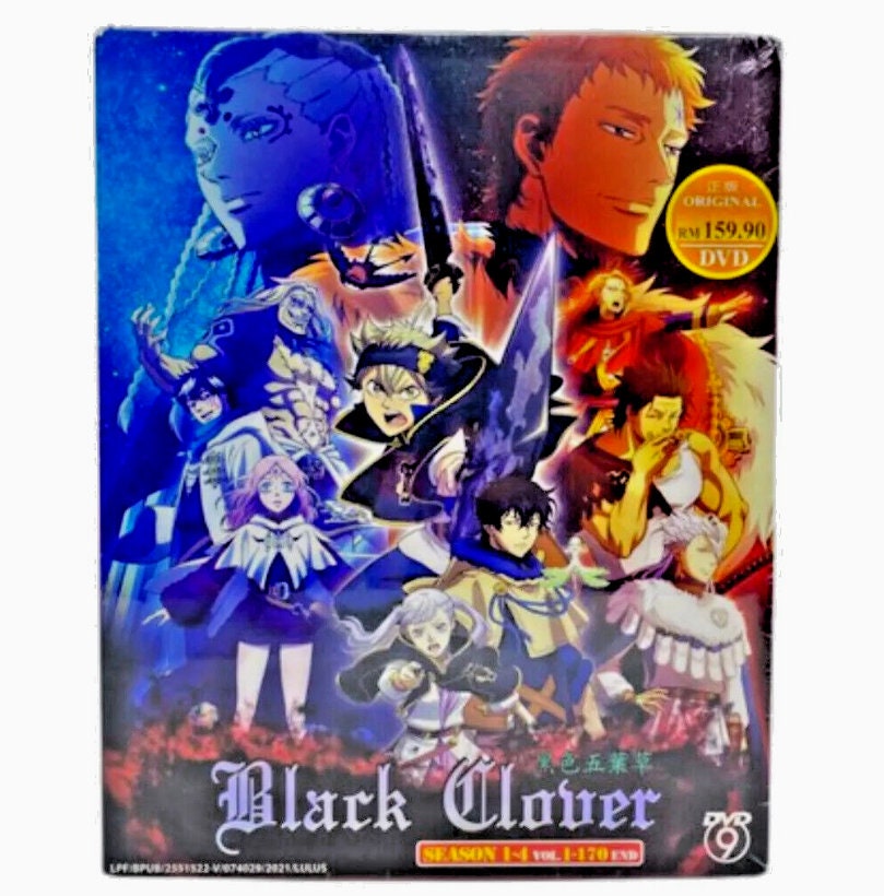 DVD Anime Black Clover Complete Boxset Season 14 Vol.1170 End