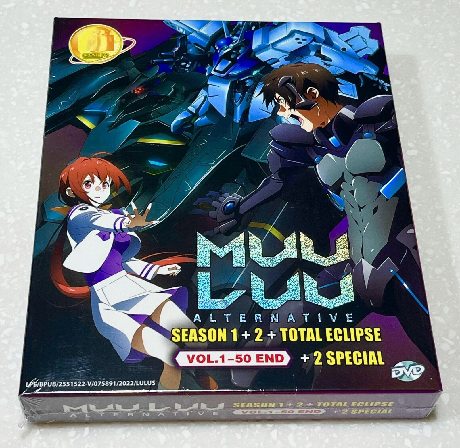 DVD Anime Muv-Luv Alternative Season 1+2+Total Eclipse 1-50 End English Subtitle ~ Free DHL Express
